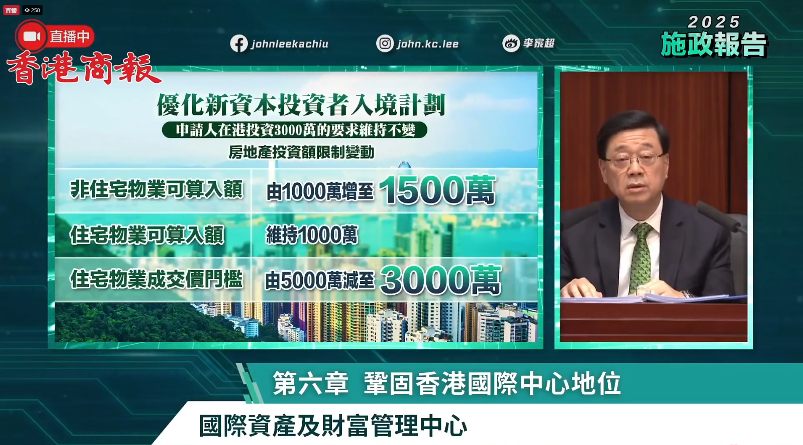 香港施政報告 香港施政報告